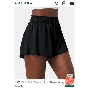 HALARA mesh shorts